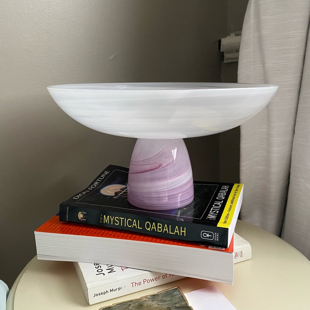 Anthropologie Glass Cake Stand/Fruit Bowl? 🍎🍊🎂